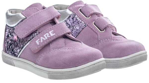 FARE KLASIK dětské celoroční boty kotníkové růžová