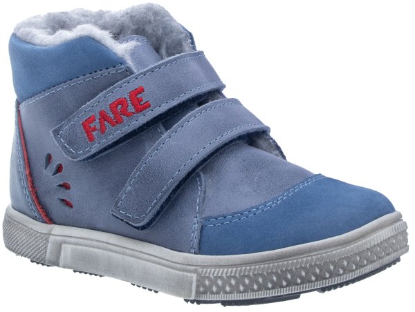 FARE KLASIK DENIMKY dětské zimní kotníkové boty modré