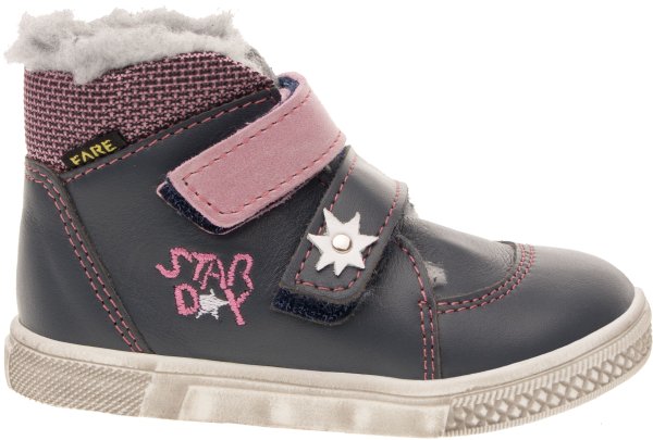 FARE KLASIK dětské zimní kotníkové boty