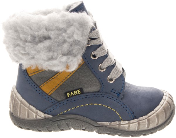 FARE KLASIK dětské zimní boty kotníkové