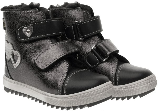 FARE KLASIK TYROLKY dětské zimní kotníkové boty černé