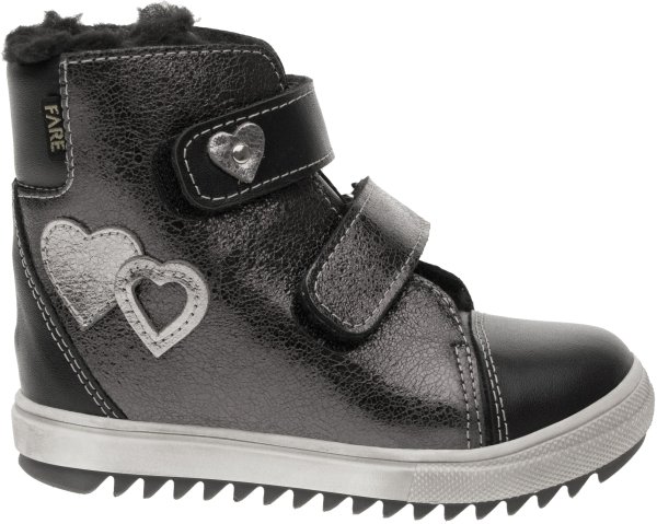 FARE KLASIK TYROLKY dětské zimní kotníkové boty černé