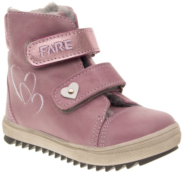 TYROLKY dětské zimní kotníkové boty růžové