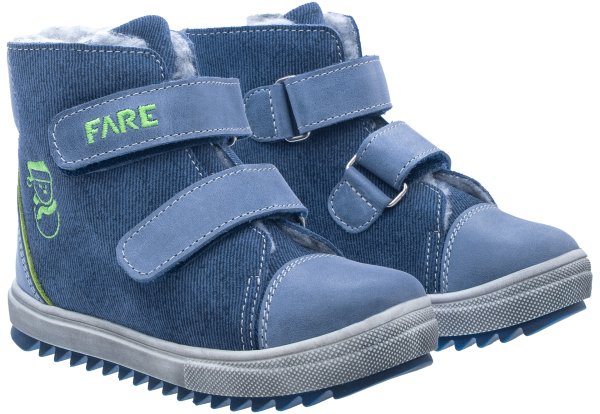 FARE KLASIK TYROLKY dětské zimní kotníkové boty modré