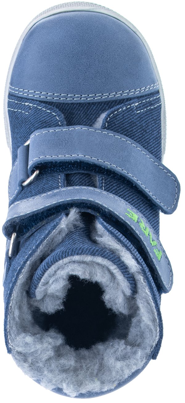 FARE KLASIK TYROLKY dětské zimní kotníkové boty modré