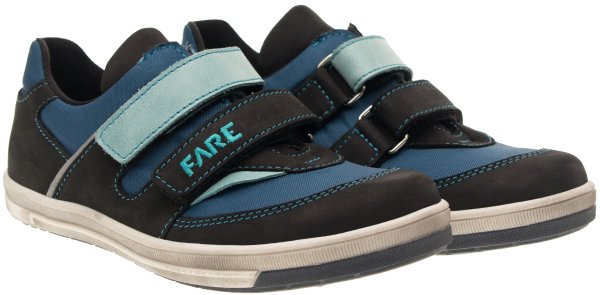 FARE KLASIK dětské celoroční nepromokavé boty černé