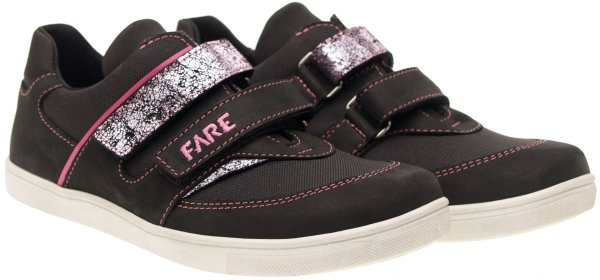 FARE KLASIK dětské celoroční nepromokavé boty černé