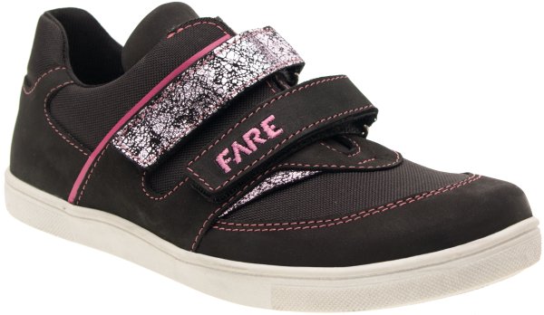 FARE KLASIK dětské celoroční nepromokavé boty černé