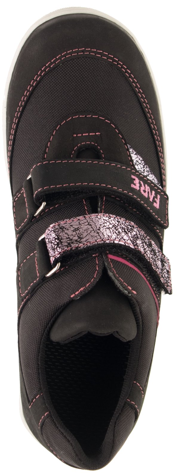 FARE KLASIK dětské celoroční nepromokavé boty černé