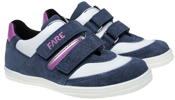 FARE KLASIK kid's all-year waterproof shoes  blue-white