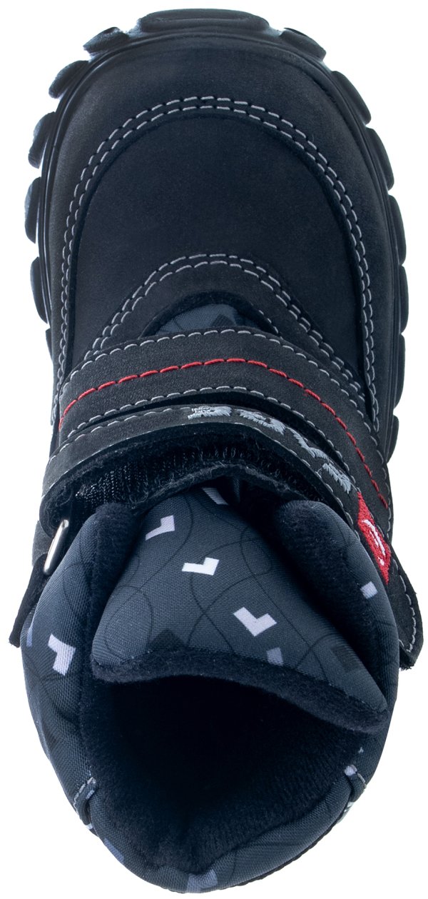 FARE KLASIK POLARIS dětské zimní nepromokavé boty černé