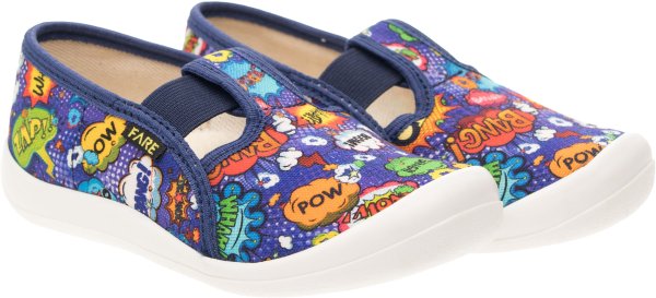 FARE KLASIK Dětské papuče na gumičku