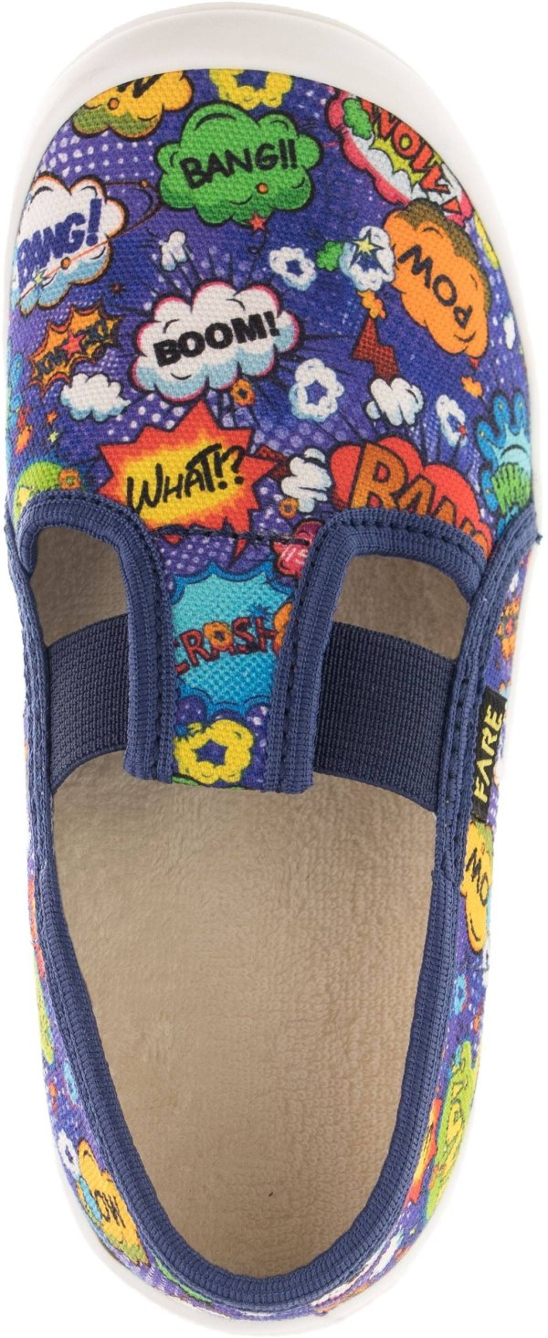 FARE KLASIK Dětské papuče na gumičku