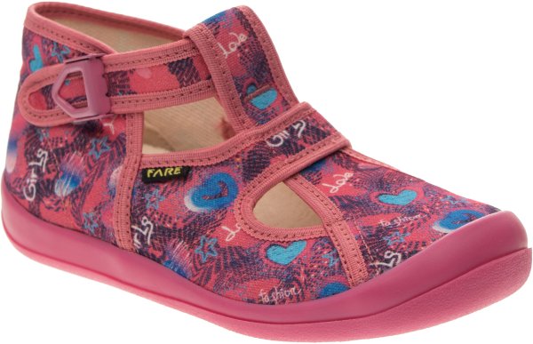 Dětské papuče na přezku