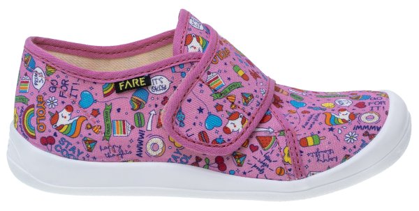 FARE KLASIK dětské papuče na suchý zip