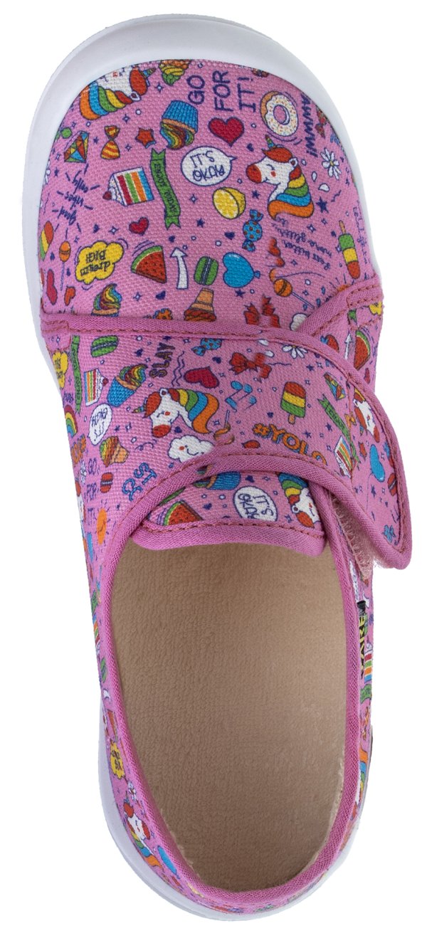 FARE KLASIK dětské papuče na suchý zip