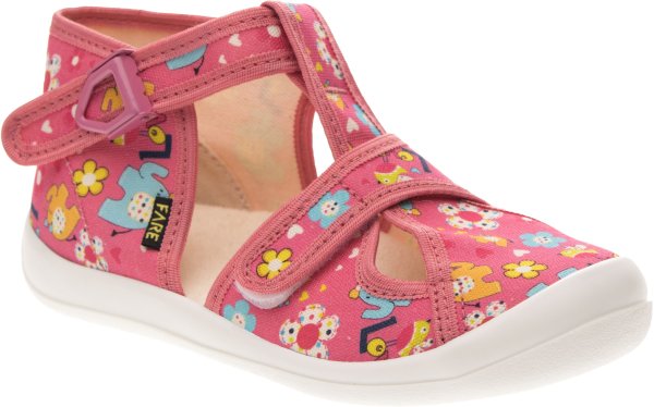 Dětské papuče na přezku