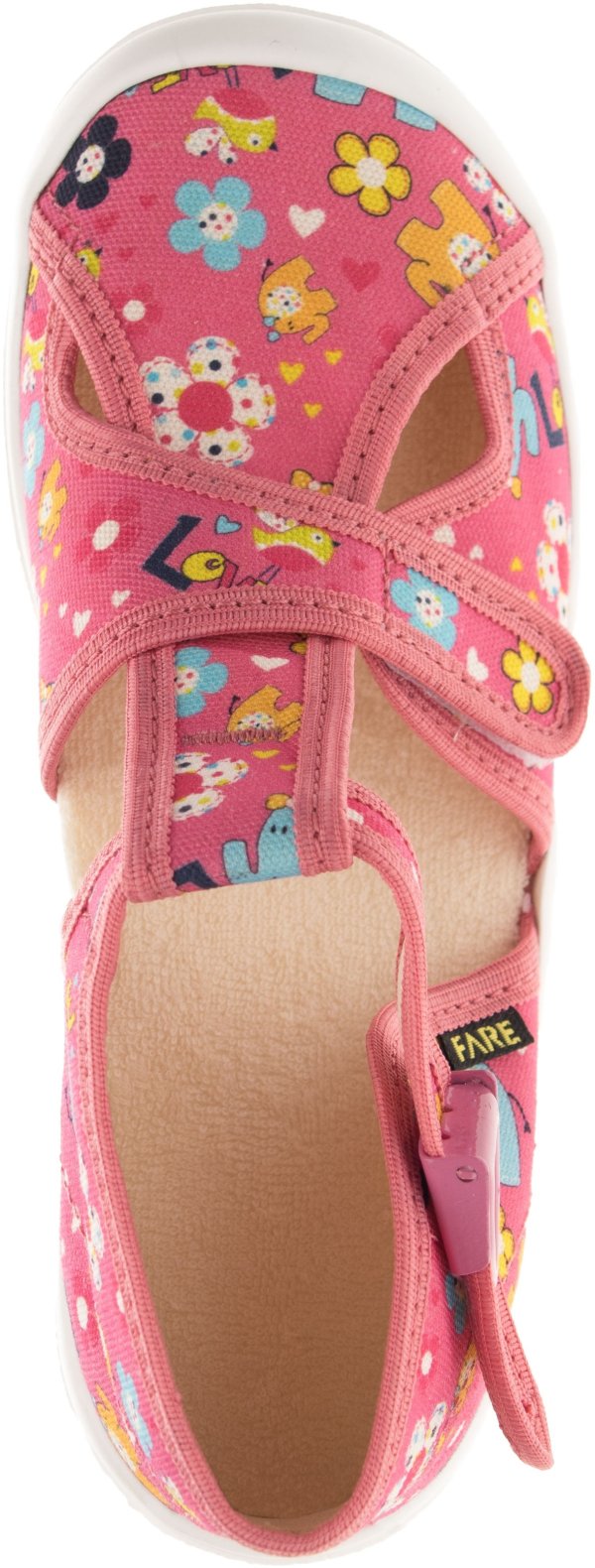 Dětské papuče na přezku