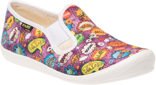 FARE KLASIK Dětské papuče na gumičku