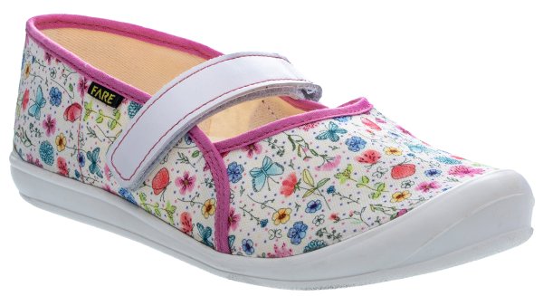 FARE KLASIK dětské papuče na suchý zip 