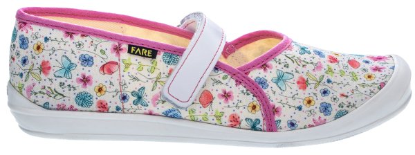 FARE KLASIK dětské papuče na suchý zip 