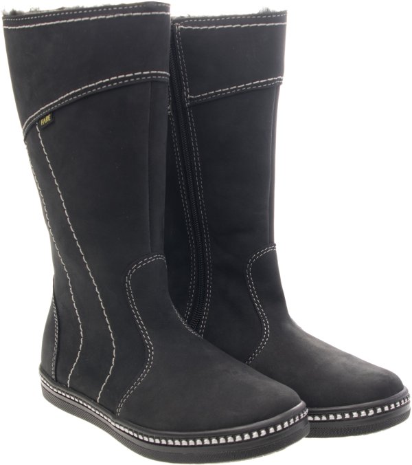 Dívčí zimní kozačky