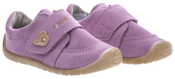 FARE FIRST PEBBLE dětské celoroční boty lila šeříkové