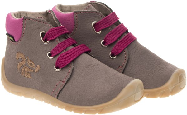 FARE FIRST FOOTSIE dětské celoroční boty kotníkové šedé