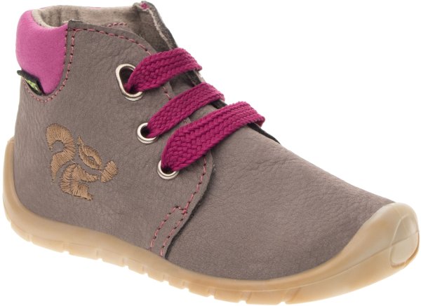 FARE FIRST FOOTSIE dětské celoroční boty kotníkové šedé