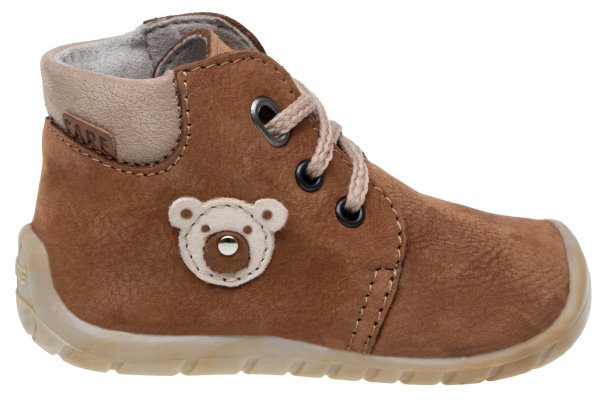 FARE FIRST FOOTSIE dětské celoroční boty hnědé