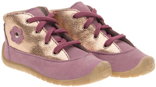 FARE FIRST MINI dětské celoroční boty lila šeříkové