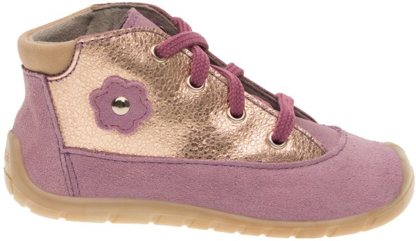 FARE FIRST MINI dětské celoroční boty lila šeříkové