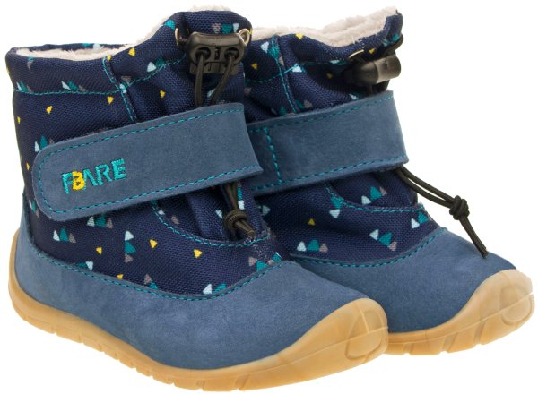 FARE FIRST SNOWIES dětské zimní boty modré