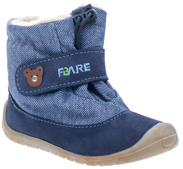 FARE FIRST SNOWIES dětské zimní boty modré