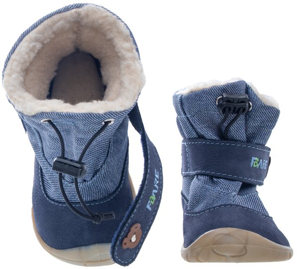 FARE FIRST SNOWIES dětské zimní boty modré