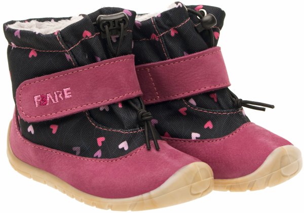 FARE FIRST SNOWIES dětské zimní boty růžové