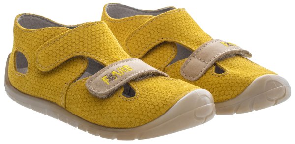 FARE FIRST BALEÁRKY dětské sandálky žluté