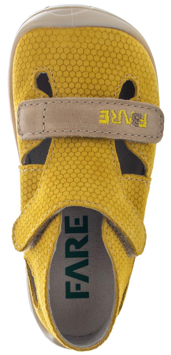 FARE FIRST BALEÁRKY dětské sandálky žluté