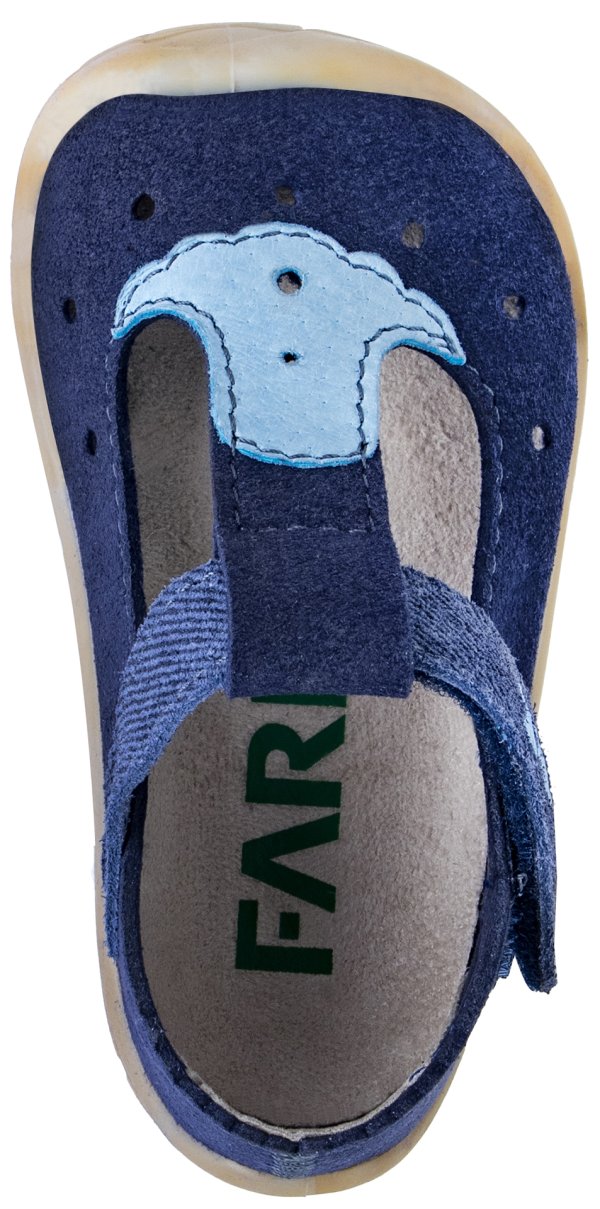 FARE FIRST Economic dětské sandálky modré