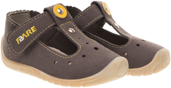 FARE FIRST ECONOMIC dětské sandálky hnědé