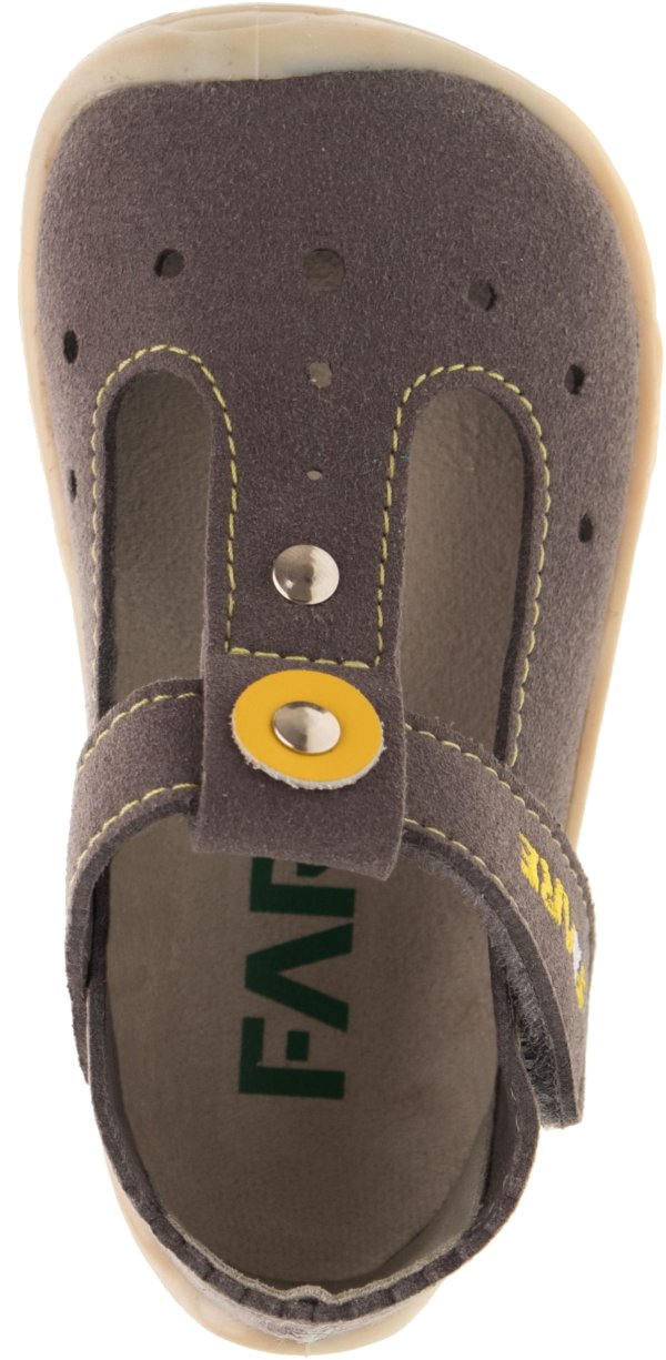 FARE FIRST ECONOMIC dětské sandálky hnědé