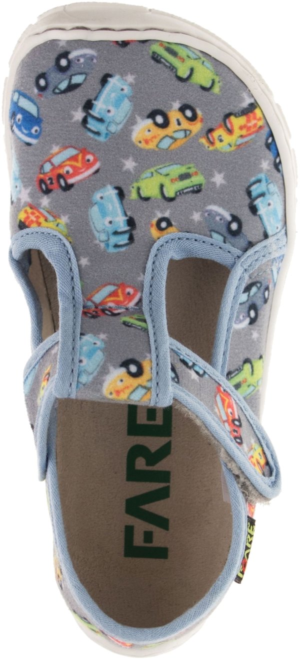 FARE BARE dětské papuče na suchý zip