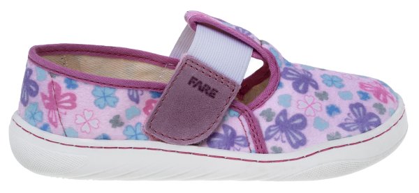 FARE MID-WIDE dětské papuče na suchý zip