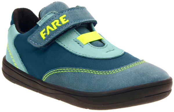 FARE MID-WIDE TRIP dětské celoroční nepromokavé boty modré