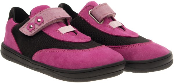 FARE MID-WIDE TRIP dětské celoroční nepromokavé boty růžové