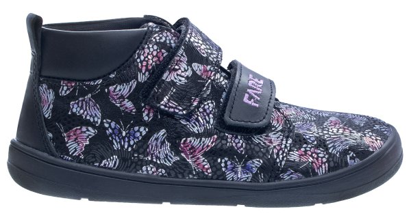 FARE MID-WIDE SUMMITKY dětské celoroční boty motýlci černá