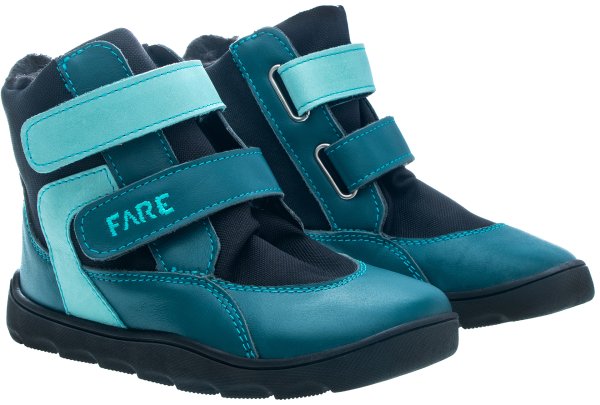 FARE MID-WIDE FROSTKY dětské zimní nepromokavé boty petrolejové