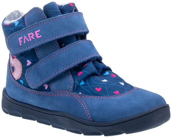 FARE MID-WIDE FROSTKY dětské zimní nepromokavé boty modré