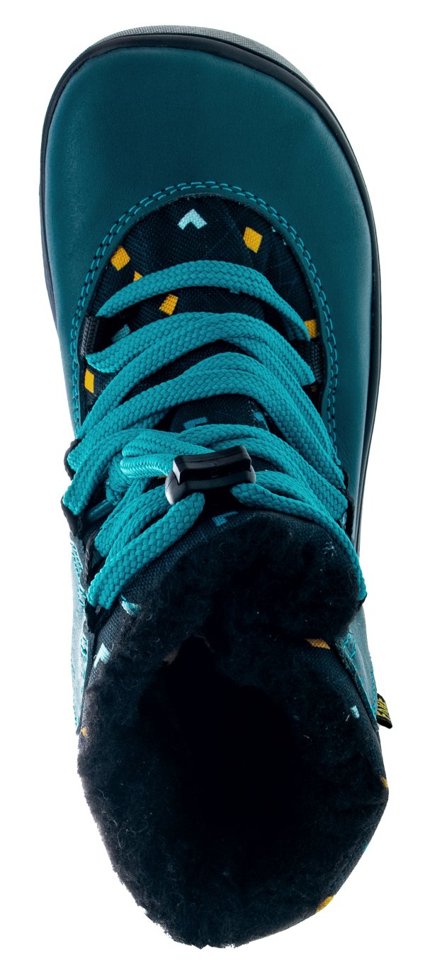 FARE MID-WIDE SNĚHULE dětské zimní nepromokavé boty petrolejové