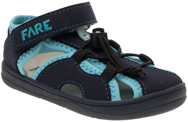 FARE MID-WIDE NEO dětské sandály modré